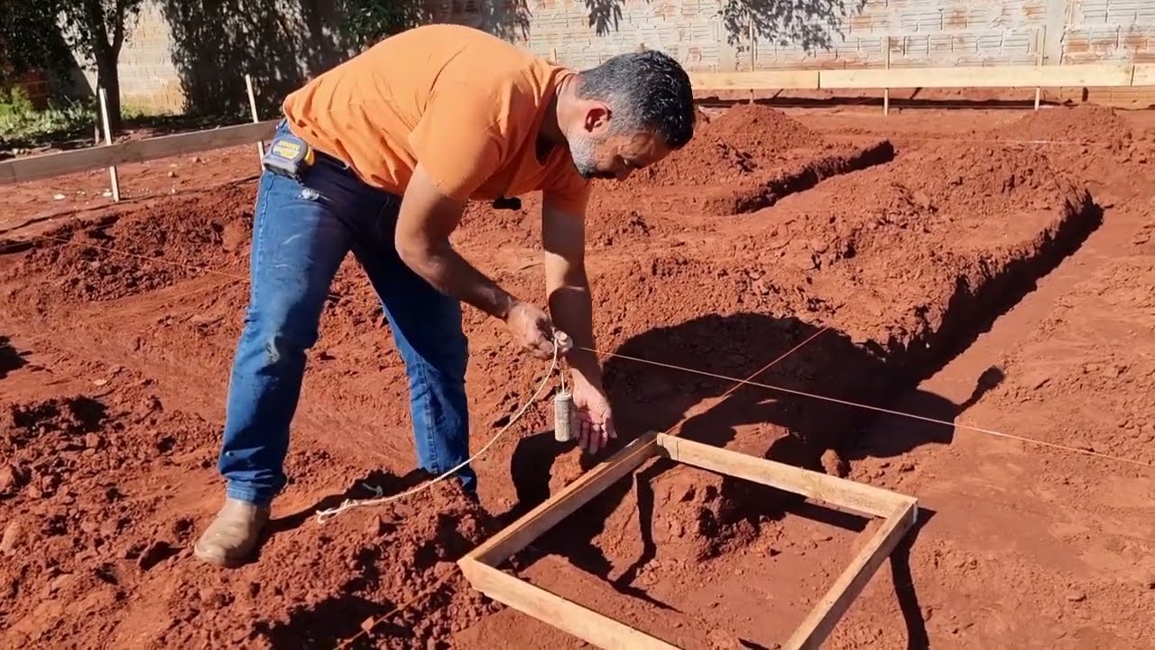 Como Marcar SAPATA de Concreto Da Casa do ZERO