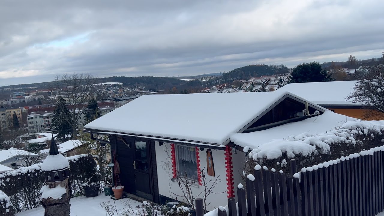 Ilmenau's Magical First Snowfall of 2024