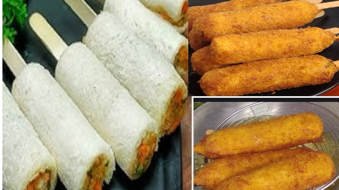 ​रमज़ान स्पेशल: चटपटे चिकन रोल कबाबRamzan Special: Crispy Chicken Roll Snacks