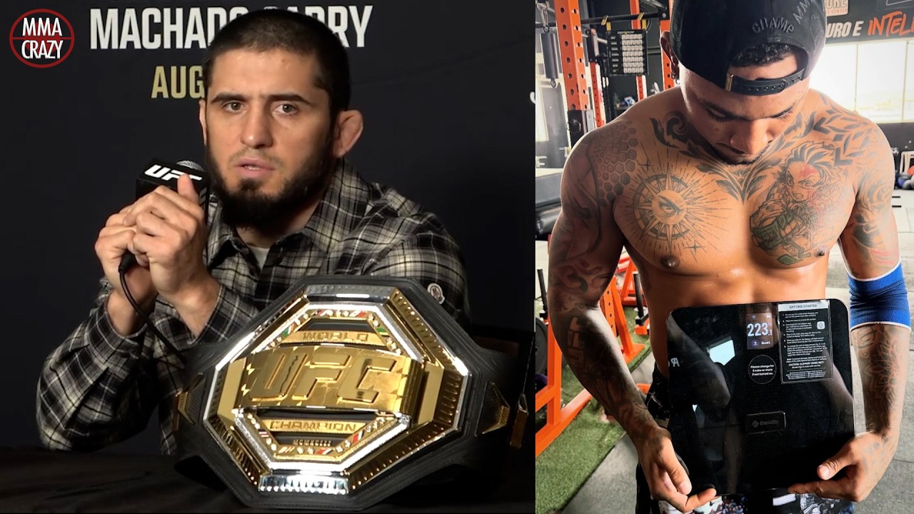 Islam Makhachev reacts to Michael Morales as backup 