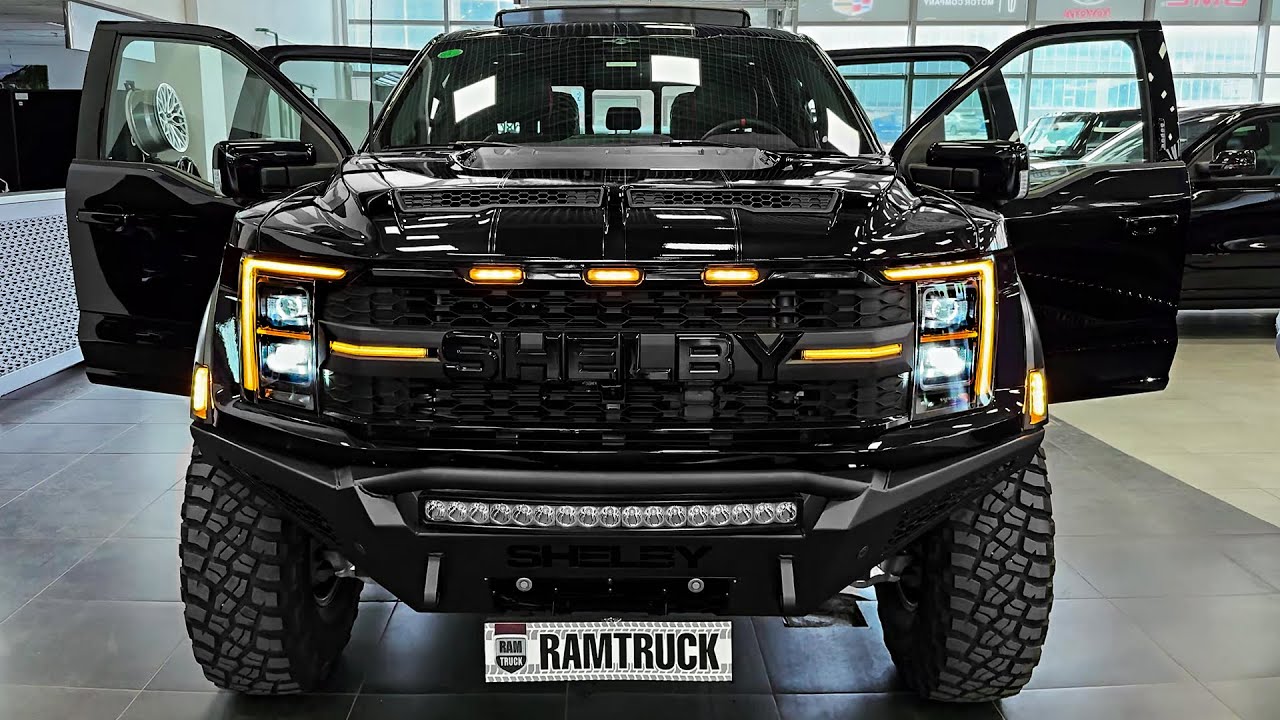 Ford F-150 Shelby Raptor 2024  — ультрароскошный дикий грузовик!