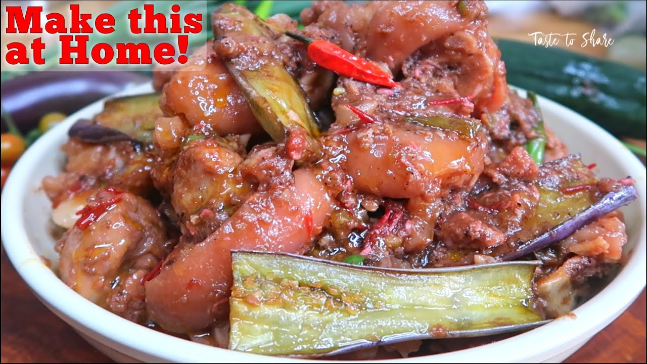 Popular & Yummy! Pork Binagoongan recipe | THE SECRET OF COOKING TENDER & SUPER Tasty Pork PATA!