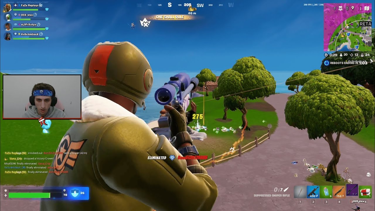 What happens when I pick up a Sniper...