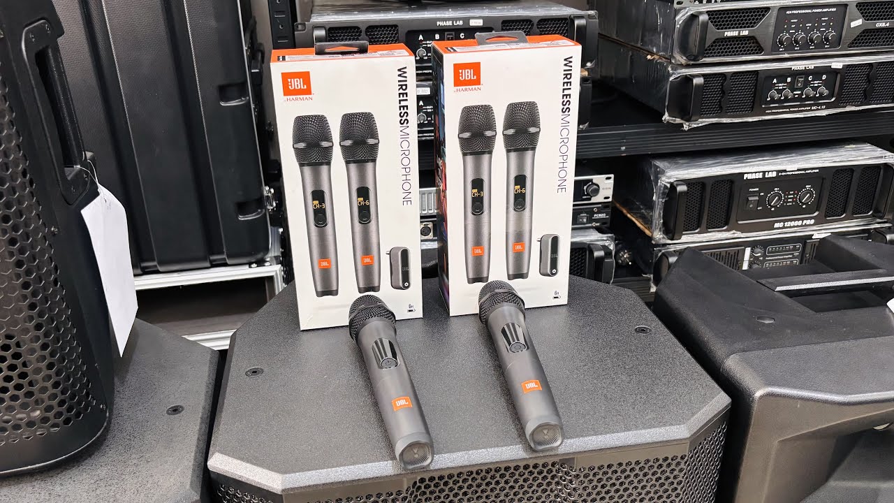 Microphone wireless JBL Original JWMSET series isi 2
