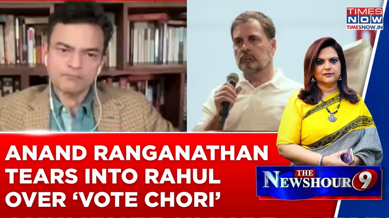 Anand Ranganathan Tears Into Rahul Gandhi; Says 'Every Allegation Of Rahul Has Been proven Wrong..'