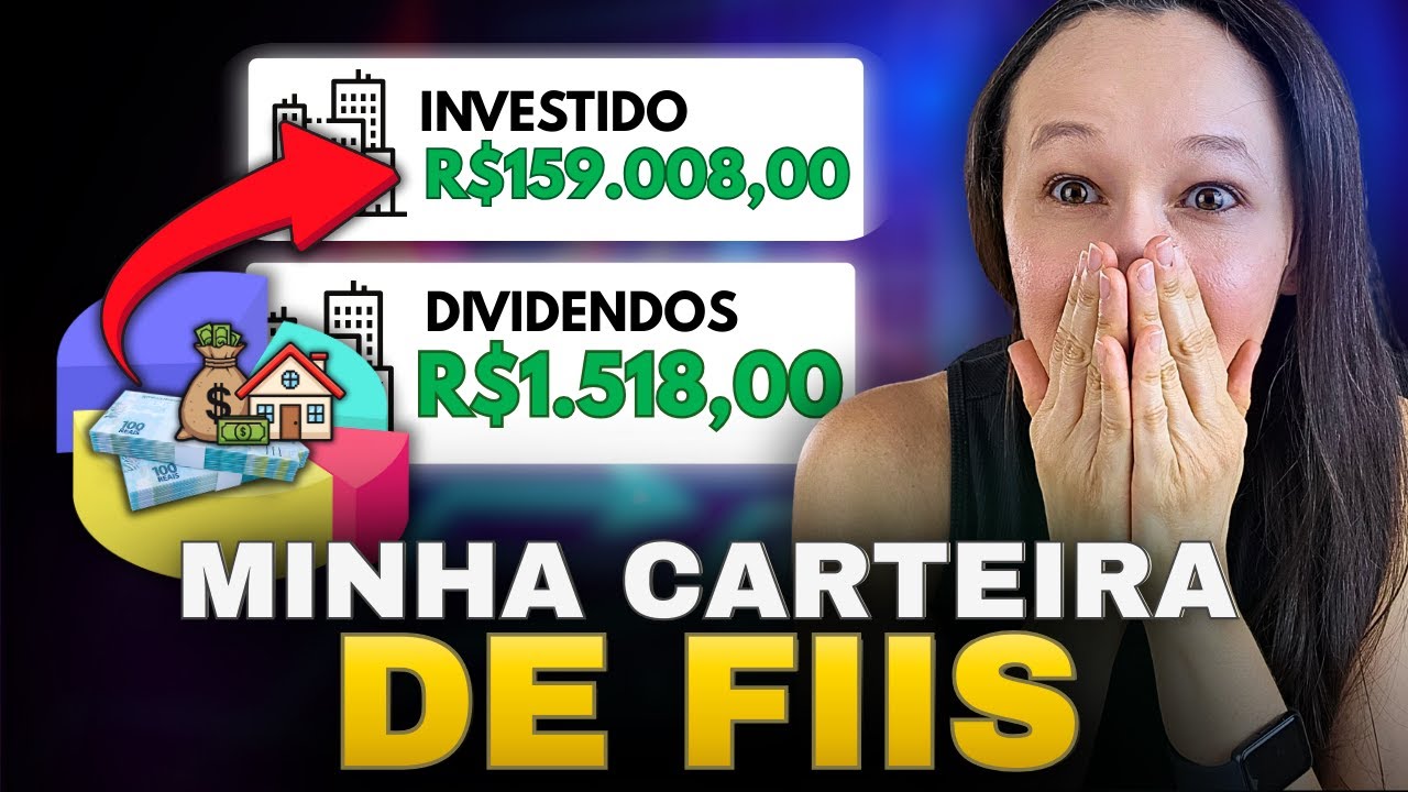 Quanto R$159.000 rendem em FIIs? 💰 Revelei minha carteira completa!