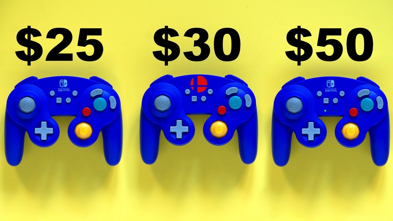 Nintendo Switch Super Smash Bros Controller Battle!
