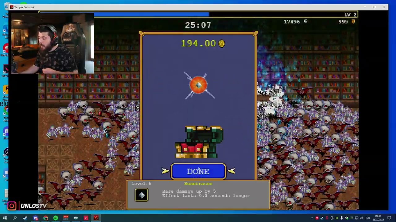 UNLOST AZRAİLİ KESİYOR VAMPİRE SURVİVORS