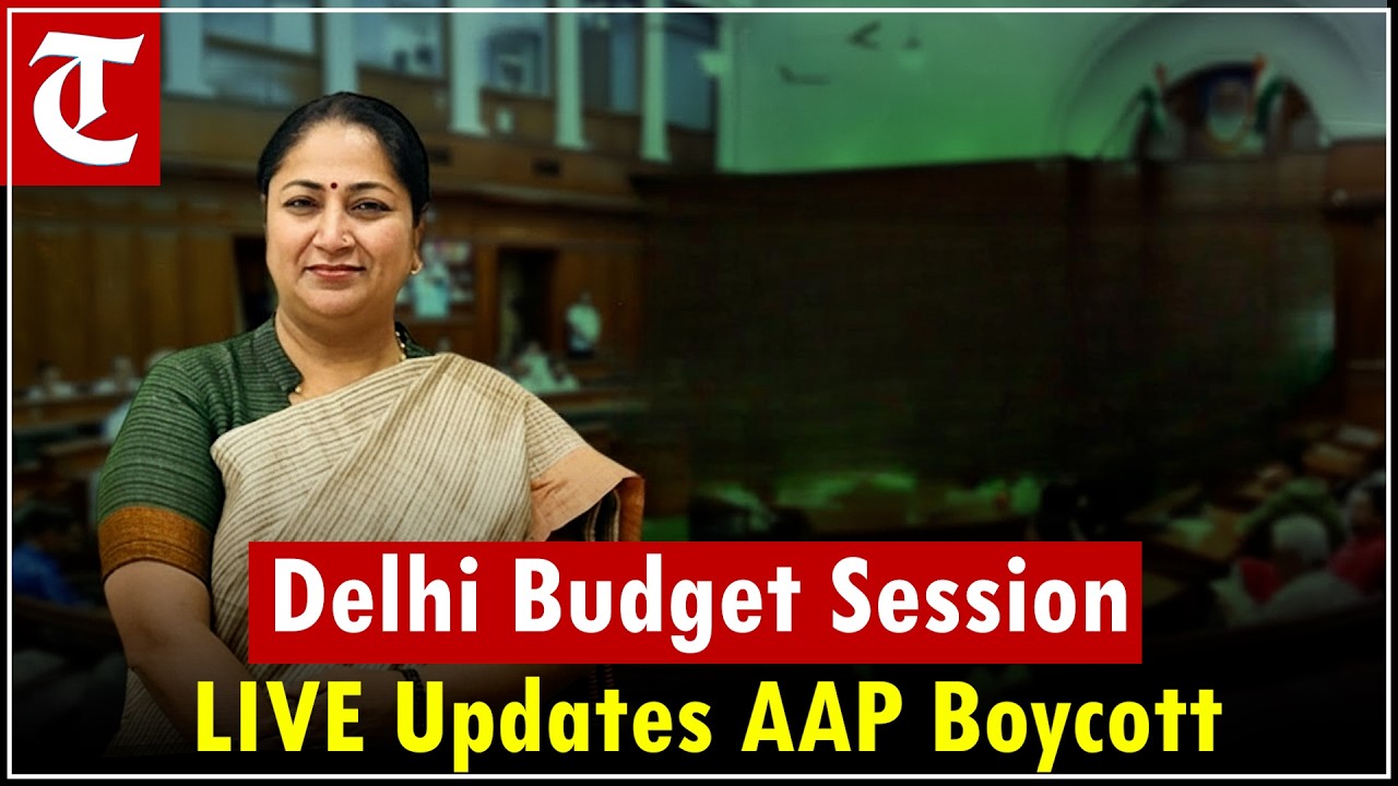 LIVE: Delhi CM Rekha Gupta presents Budget in Assembly | Green Budget | BJP Govt | AAP
