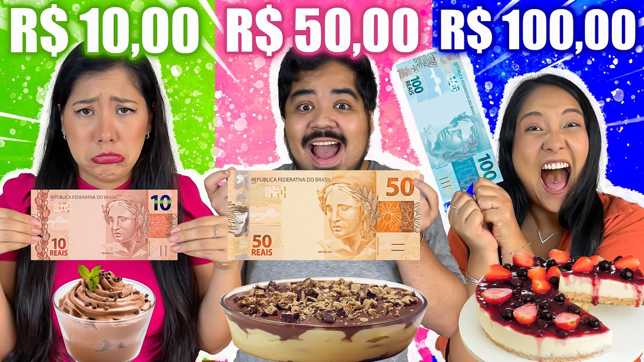SOBREMESA DE R$ 10,00, R$ 30,00 e R$ 100,00 reais | Blog das irmãs