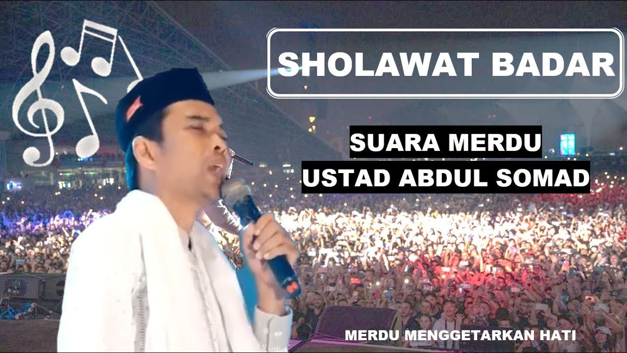 Sholawat Badar Ustadz Abdul Somad || Merdu Terharu