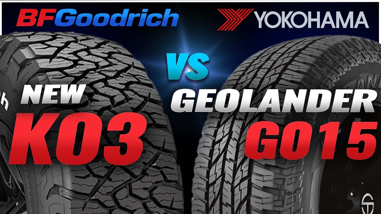 BF Goodrich KO3 против Yokohama Geolander G015
