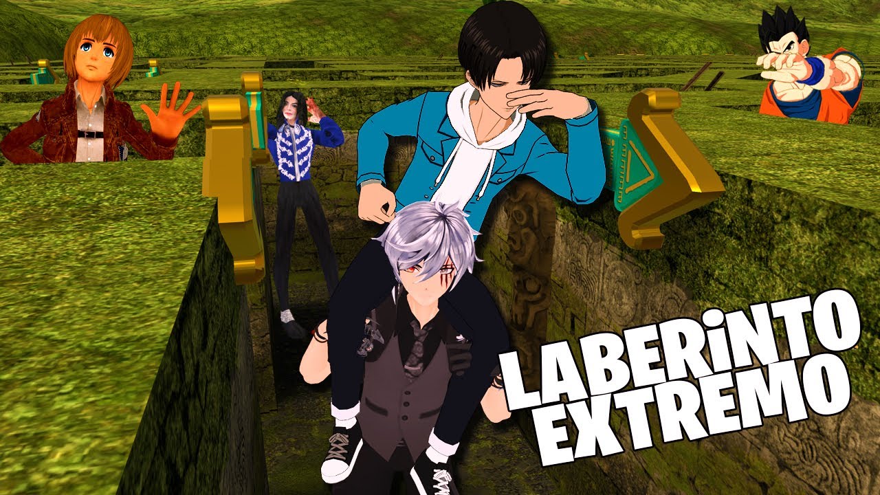 PERDIDO en un LABERINTO EXTREMO con TIROLOCO pero en REALIDAD VIRTUAL VRCHAT