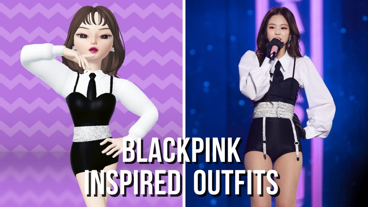 BLACKPINK INSPIRED OUTFITS IN ZEPETO 😉👗 | OJP ZEPETO HACKS