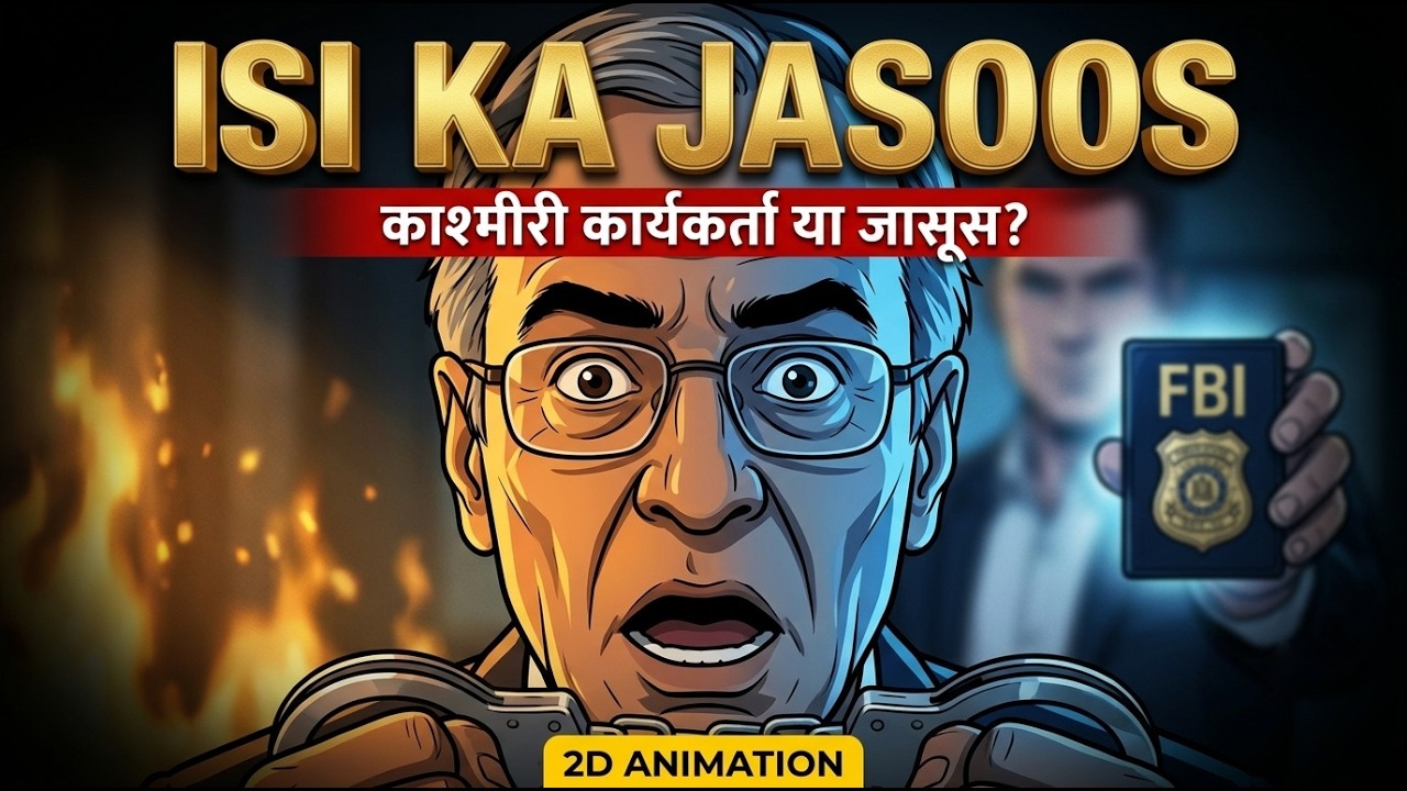 This Kashmiri Leader Was Secretly ISI's Spy for 20 Years I 2D Animation
