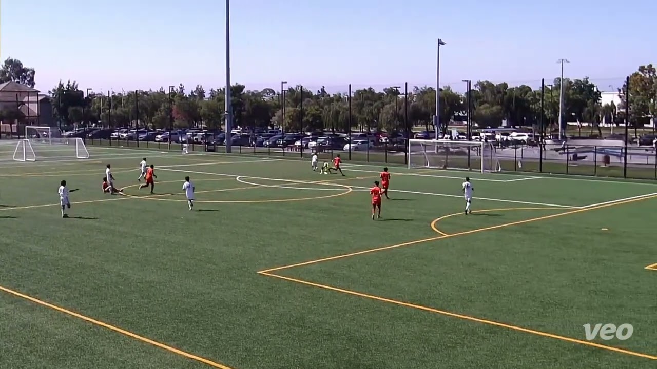 Great goal, tough angle, calm finish