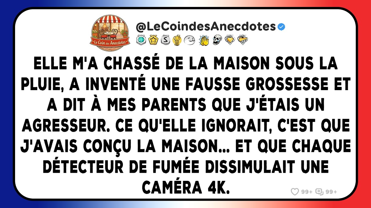 Elle m'a chassé de la maison sous la pluie, a inventé une fausse grossesse et a dit à mes parents...