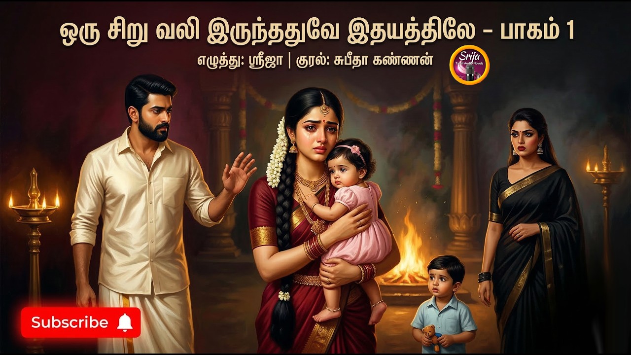 ஒரு சிறு வலி இருந்ததுவே இதயத்திலே 1|SriJa Novels| Anti hero Novel|tamil novelsl/RJ Subeetha Kannan