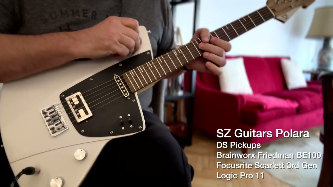 Probando una SZ Guitars Polara