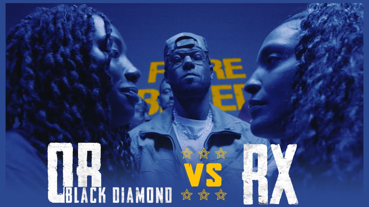 QB BLACK DIAMOND VS RX RAP BATTLE - RBE
