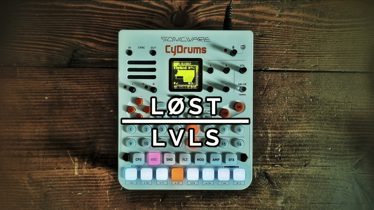 SAMPLE PACK // SONICWARE CYDRUMS // LØSTLVLS (LINK IN DESCRIPTION)