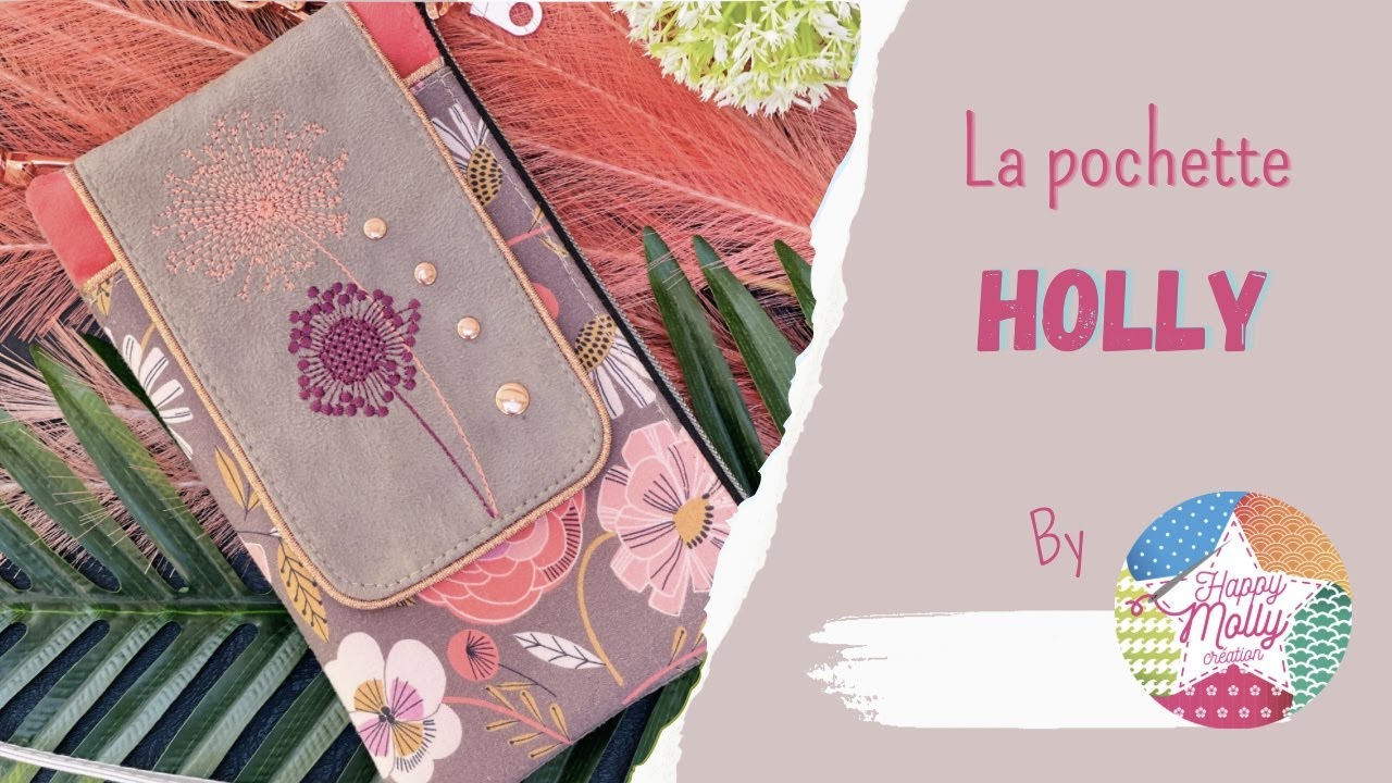 Coudre la pochette Holly