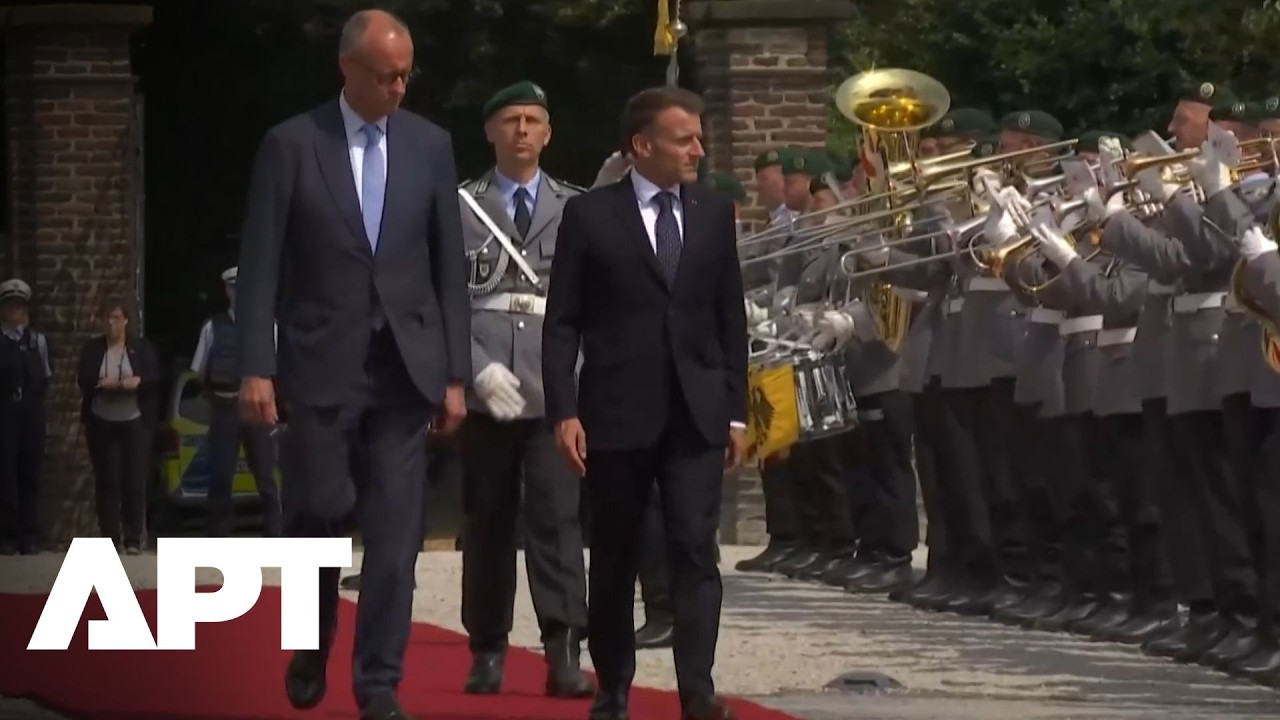 WATCH | Merz Welcomes Macron With Full Military Honours Ahead of High-Stakes Cabinet Talks | APT