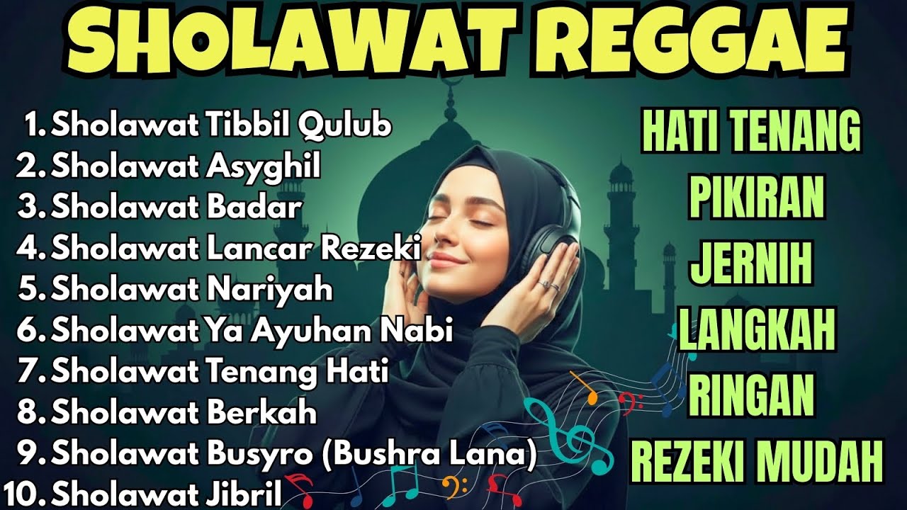 🎶 Sholawat Reggae Islami Santai | Damai & Menyentuh Hati ✨