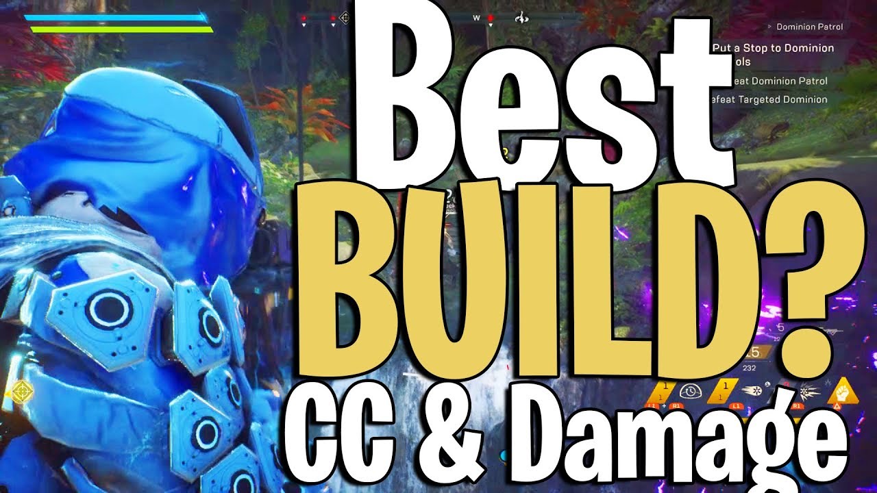 Anthem |  Best Storm Build - Best Crowd Control and Combo Build