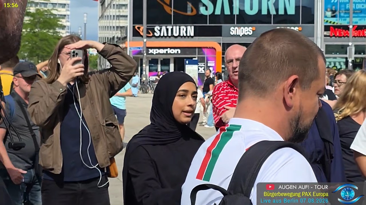 🔴 LIVE 🔴 BPE Kundgebung - Live aus Berlin am 07.08.2026 - Aufkl&auml;rung &uuml;ber den Politischen Islam