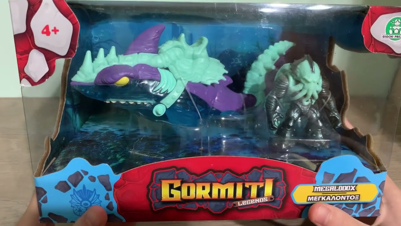 GORMITI LEGENDS - NUOVA ELEMENTAL BEAST MEGALODOX - UNBOXING GIOCHI PREZIOSI
