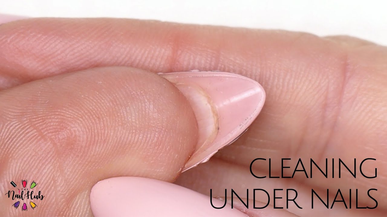 How To Clean & Smooth Underneath Gel Nails