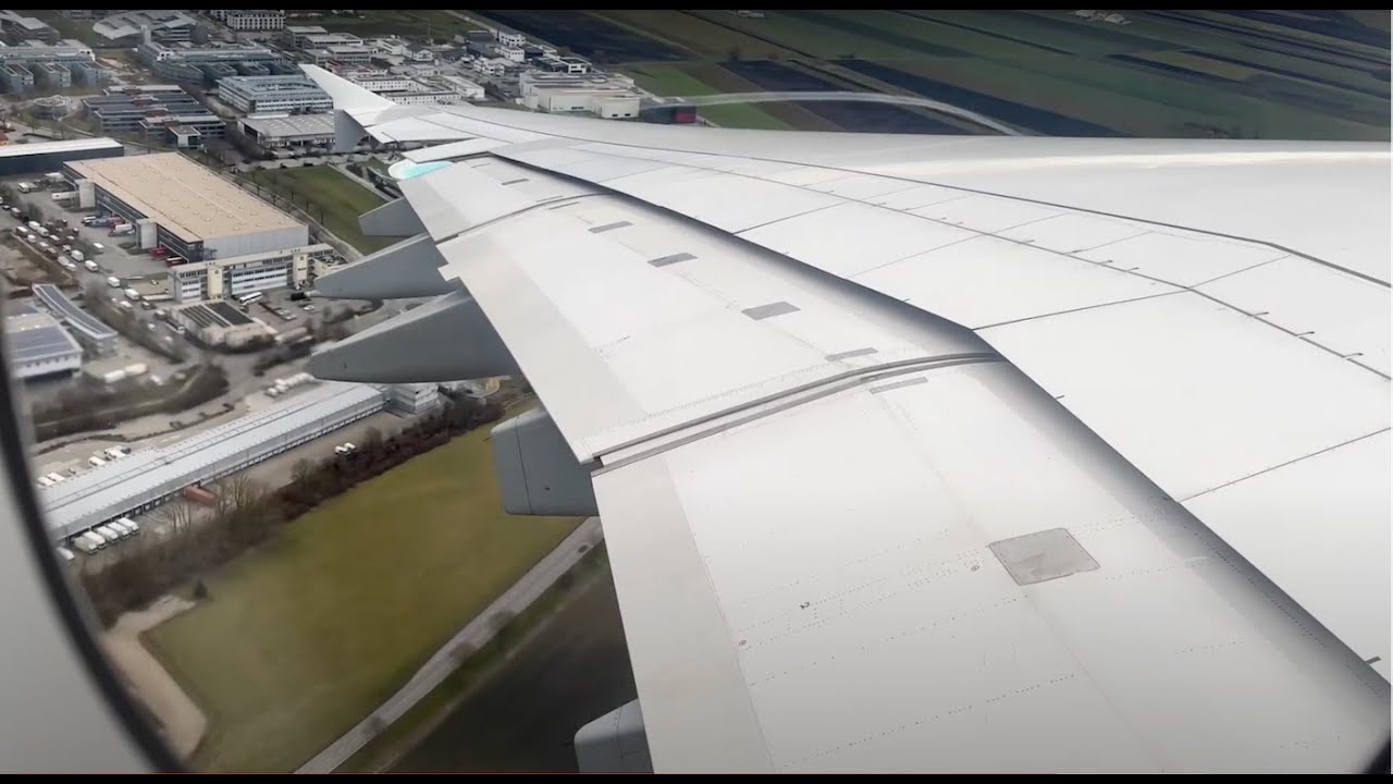 (HDR) A380 SPECTACULAR TAKEOFF MUNICH!!! Lufthansa Speedy Turn And Burn!!!