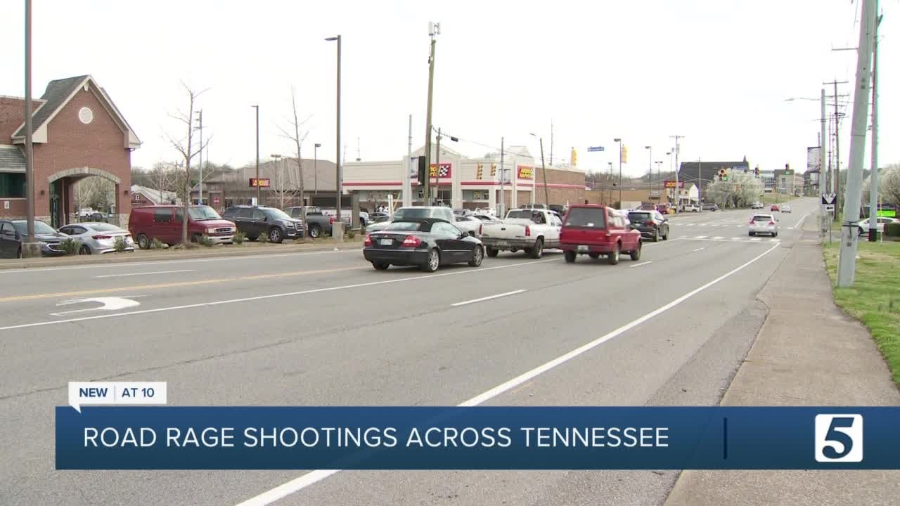 More road rage shootings occurring across Tennessee