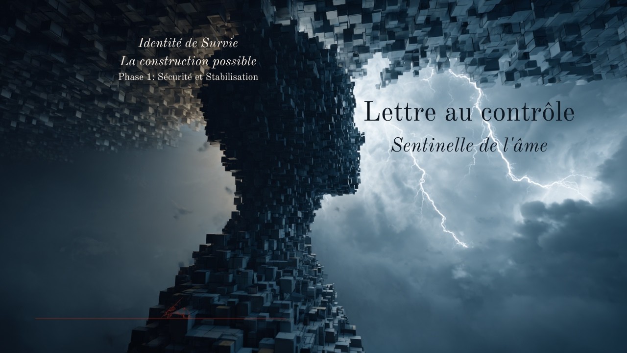 Lettre au contrôle, sentinelle de l’âme.
