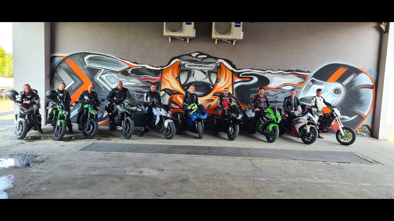 Trening na torze MotoPark Krak&oacute;w :)