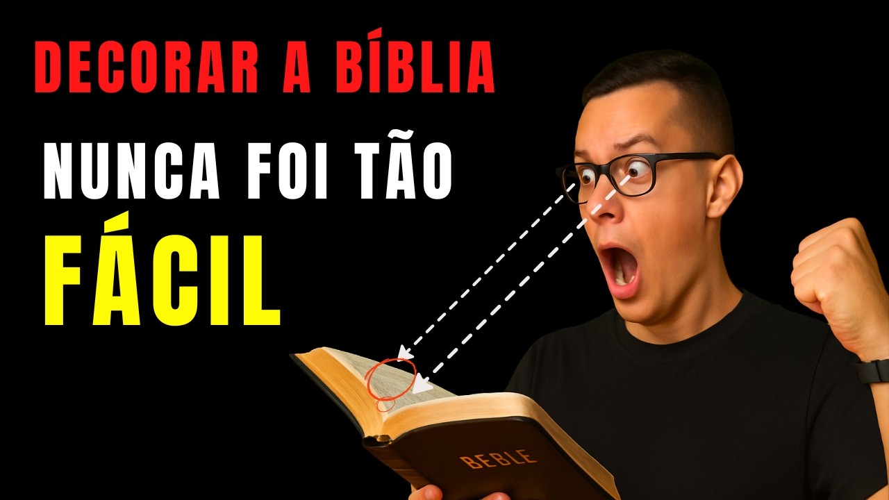 Como memorizar versículos da Bíblia rapidamente - 7 técnicas