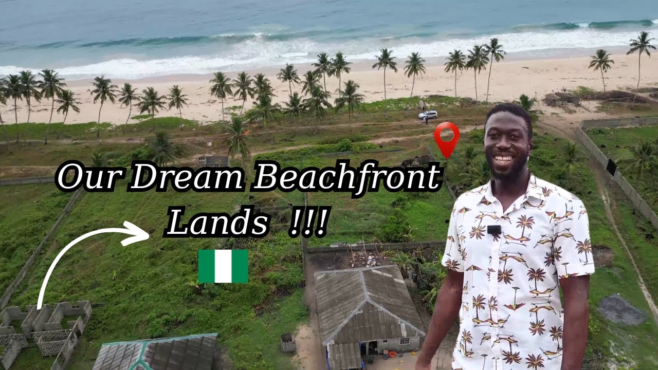 Tour 6 of my Diaspora Clients Beachfront Lands in Lagos, Nigeria