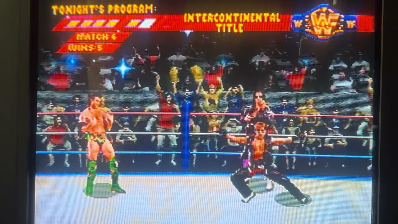 WWF Wrestlemania The Arcade Game Sega 32x Chat and Play