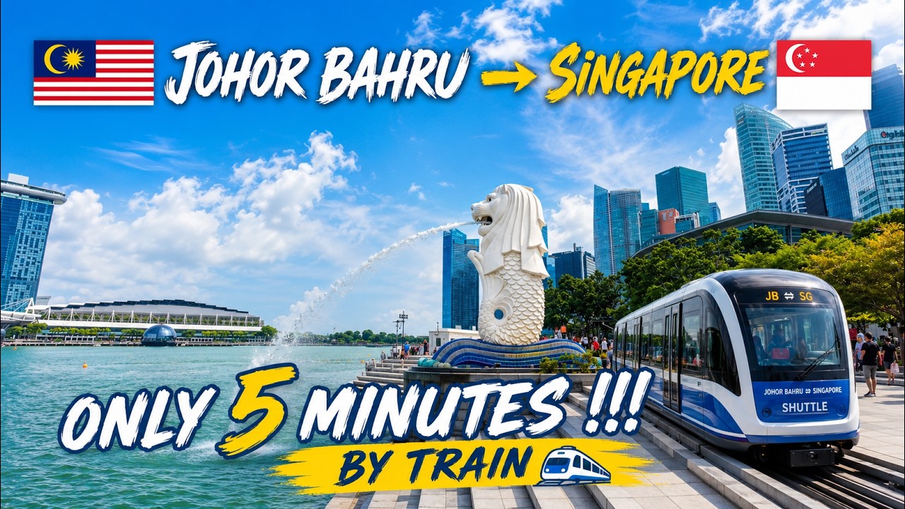 CARA HEMAT DARI MALAYSIA KE SINGAPORE CUMA 30 RIBUAN NAIK KERETA