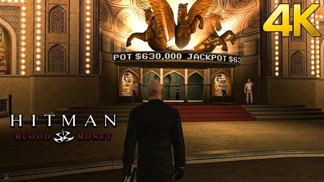 Hitman Blood Money - [ Las Vegas ] - A House of Cards - [ Expert Difficulty ] | PC 4K 60FPS