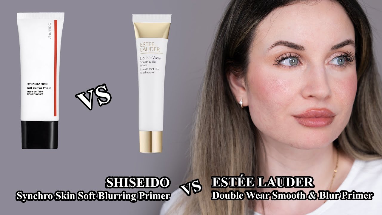ESTÉE LAUDER | Double Wear Smooth & Blur Primer vs. SHISEIDO | Synchro Skin Soft Blurring Primer
