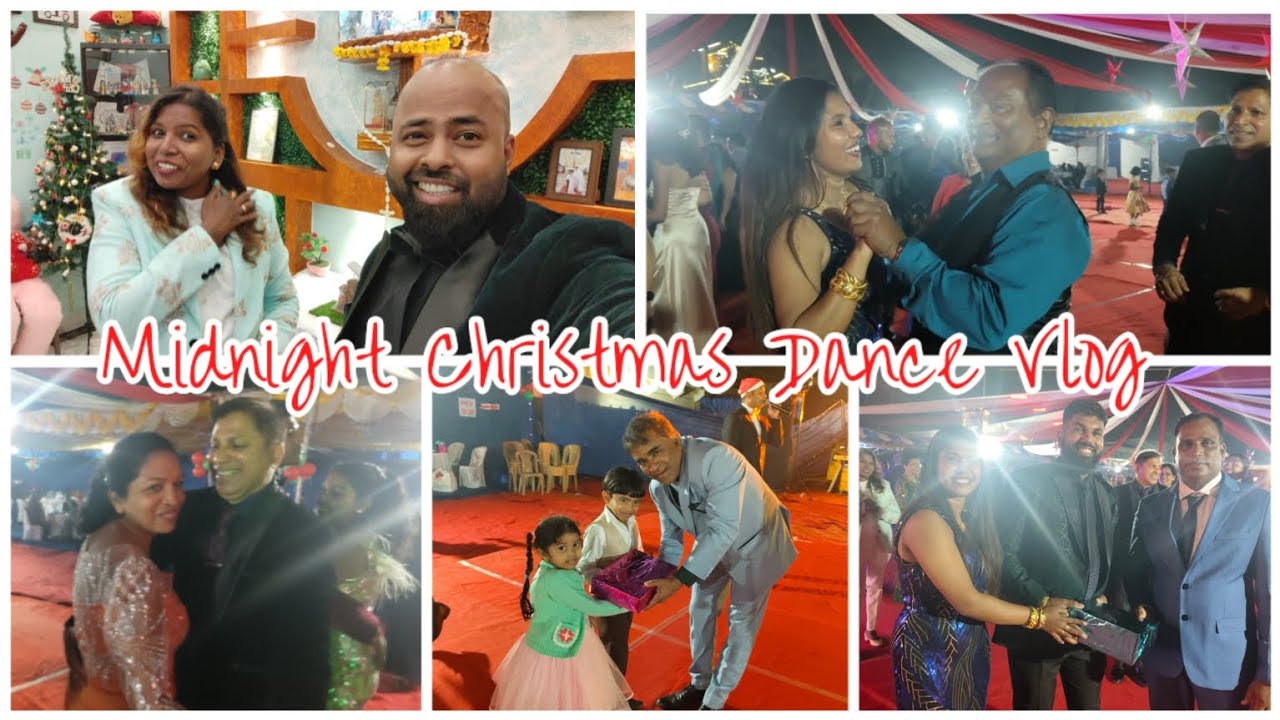 Midnight Christmas Dance Vlog at (AMBELIM) #goanvlogger #konkanivlogger