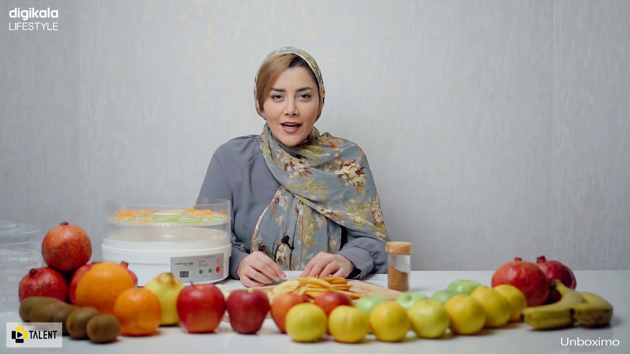 آنباکس و بررسی کوتاه «میوه خشک کن هانوور مدل 1442‌‌‌‌»