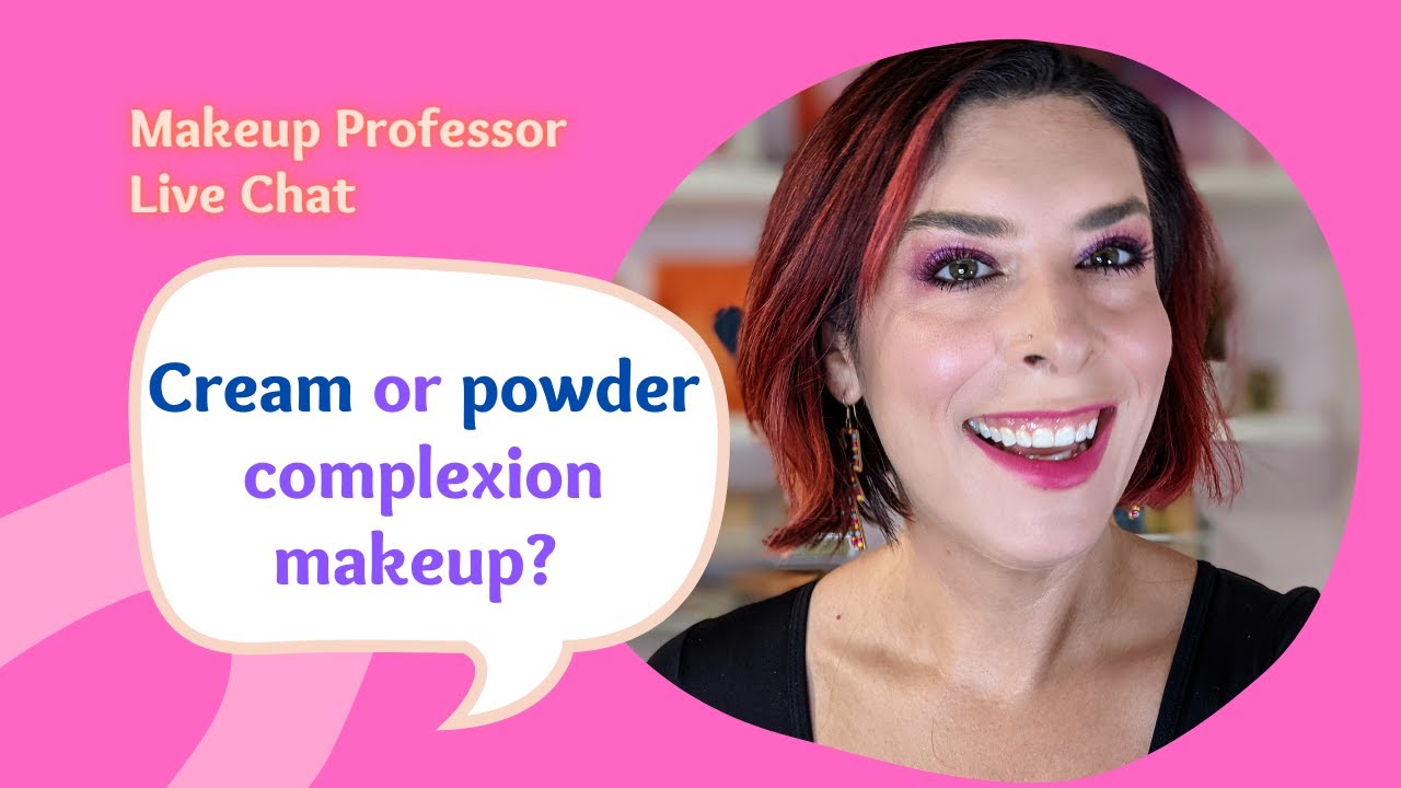 Should you be using cream or powder face makeup?