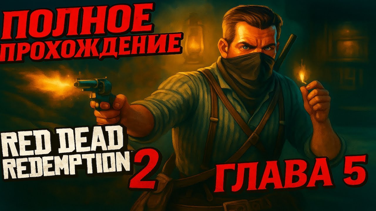 RDR2 Геймплей — Открытый Мир, Перестрелки и Золото Дикого Запада! | Глава 5