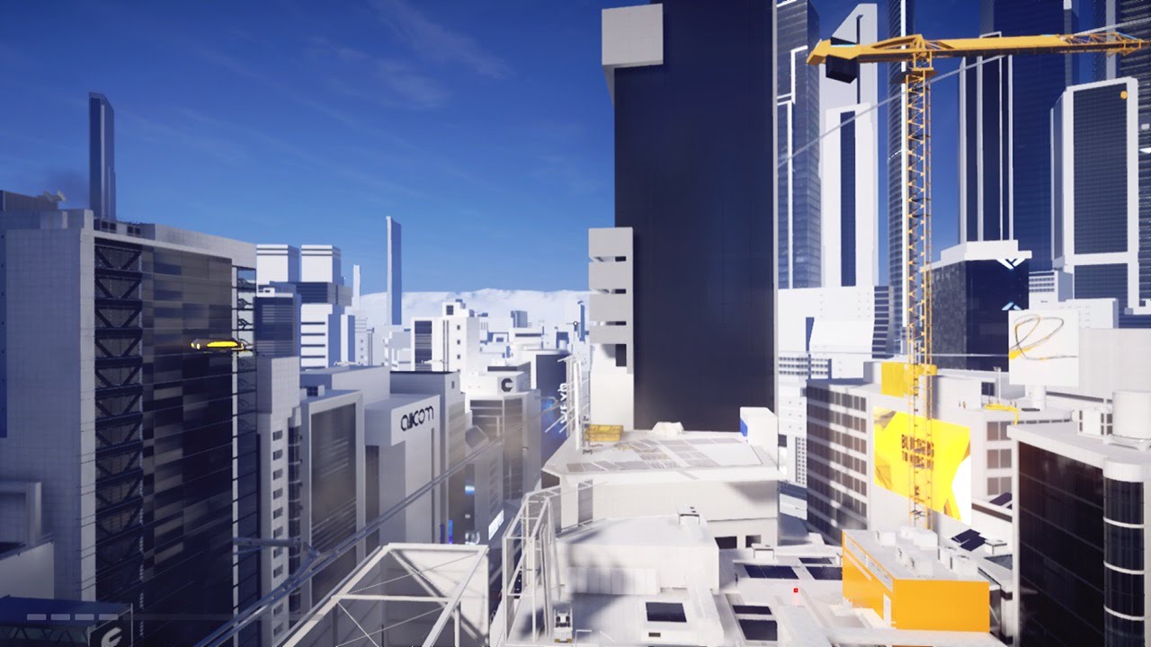 Mirror's Edge Catalyst Parkour & Free Running Gameplay