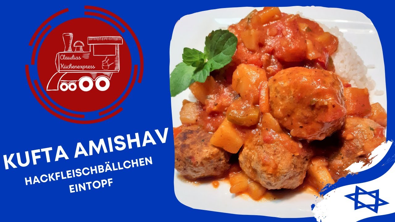 🇮🇱 Kufta Amishav ... Hackfleischbällchen-Eintopf aus Israel ... Thermomix® TM6,TM5, TM31
