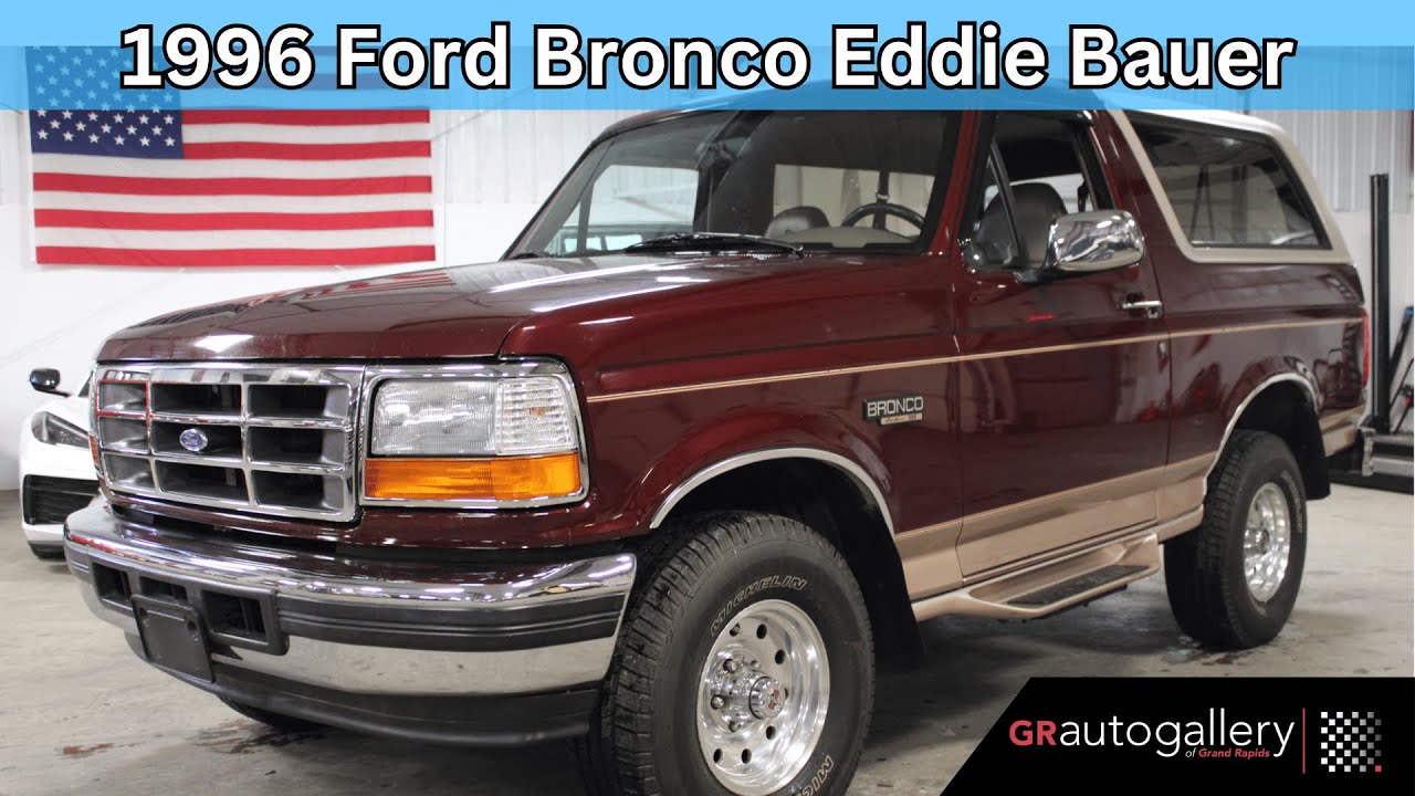 1996 Ford Bronco Eddie Bauer Edition for Sale - Walk Around