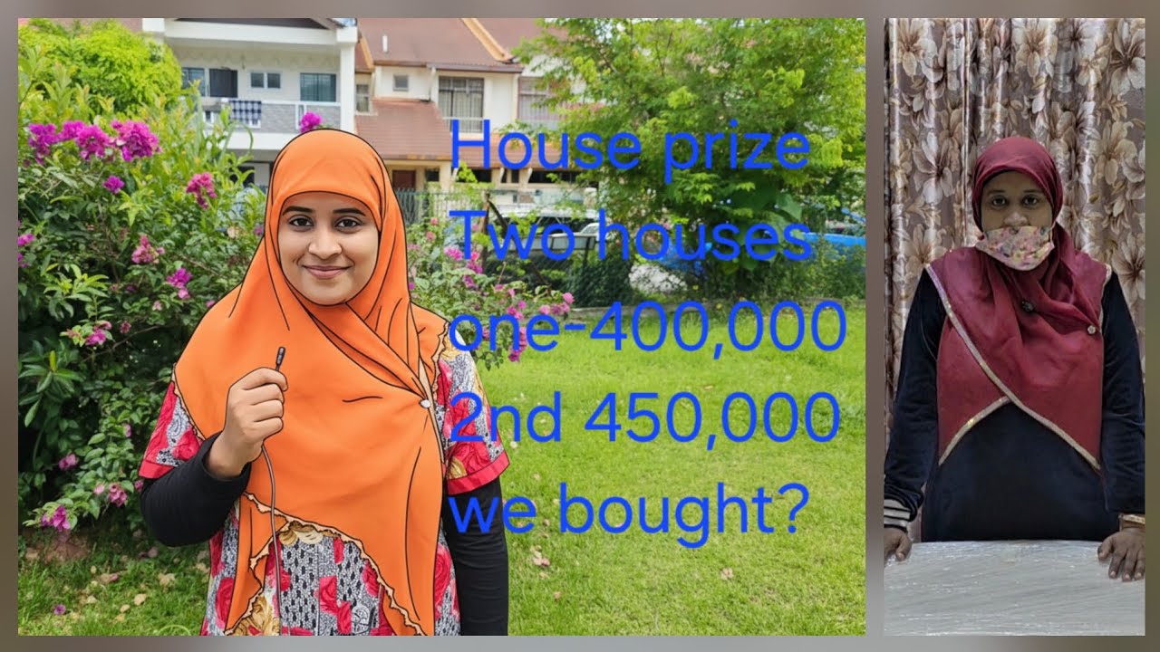 Two houses we have to decide which one🤔 , we like both houses 🏘 |  Without loan our budget possible🥹